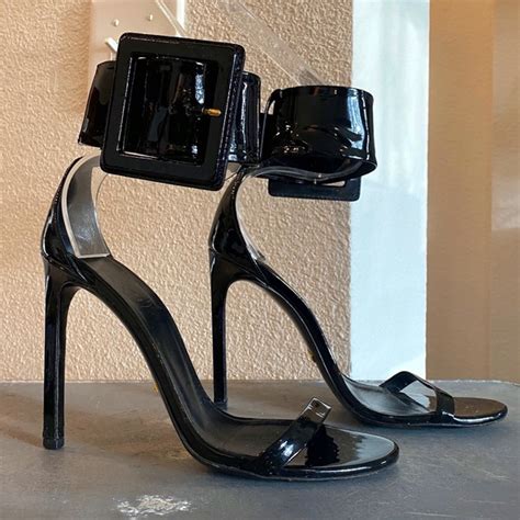 gucci victoire buckle high heel sandal